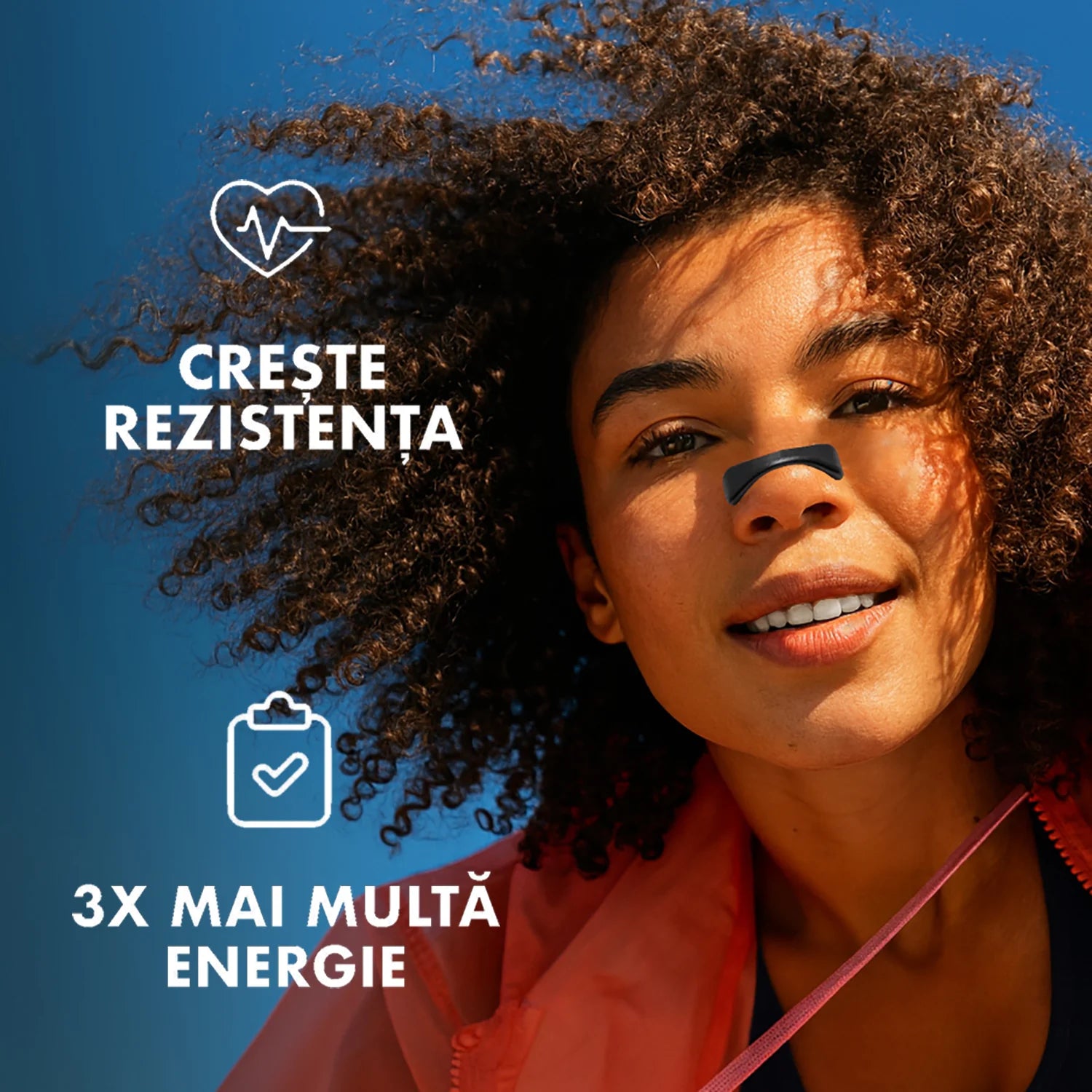 Bandă nazală anti-sforăit – respirație mai bună, somn liniștit